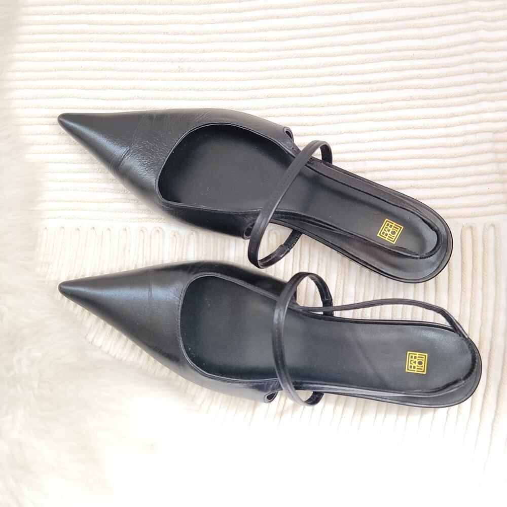 Totême Sharp Slingback Ballerina Flats 39